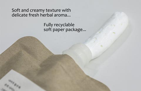 toun 28 organic hand cream texture and package