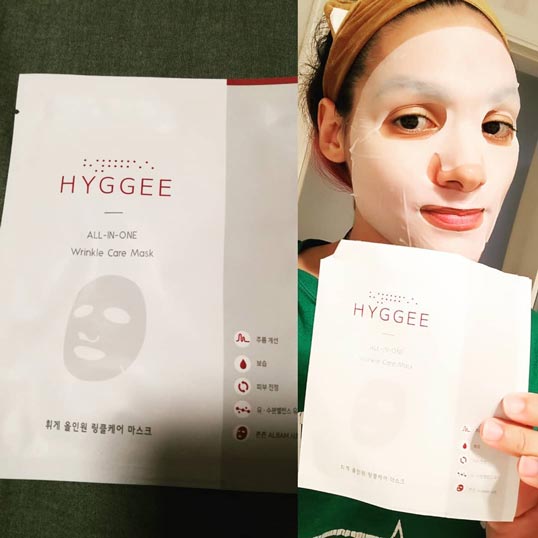 Hyggee All-in-One Wrinkle Care Mask challenge photo