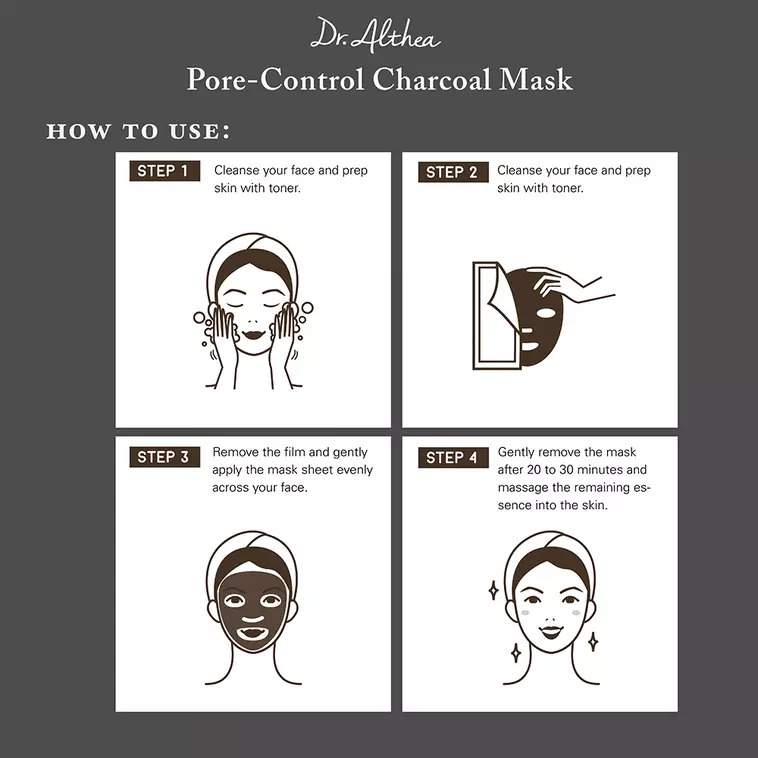 Pore-Control Charcoal Mask how to use