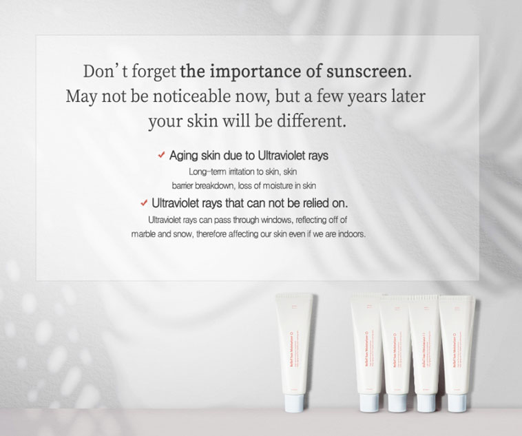 importance of the sunscreen for skin