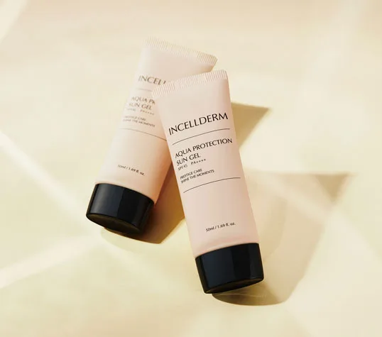 Incellderm Aqua Protection Sun Gel SPF50+PA+++ 50ml 1.69 fl oz