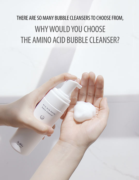 choose the amino acid gentle bubble cleanser