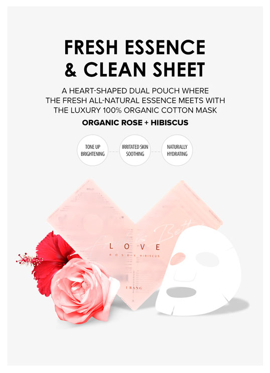 fresh esence and organic cotton sheet mask