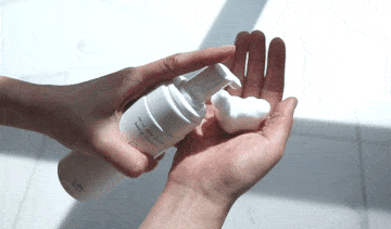 how to use the amino acid foam