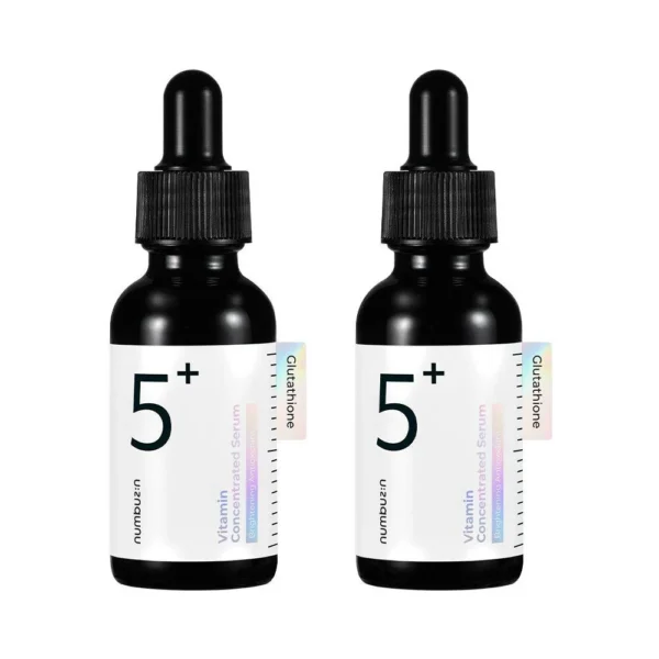 numbuzin No.5+ Vitamin Concentrated Serum 30mL+30mL Duo Set numbuzin No.5+ Vitamin Concentrated Serum 30mL+30mL Duo Set
