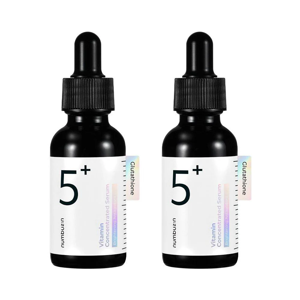 numbuzin No.5+ Vitamin Concentrated Serum 30mL+30mL Duo Set