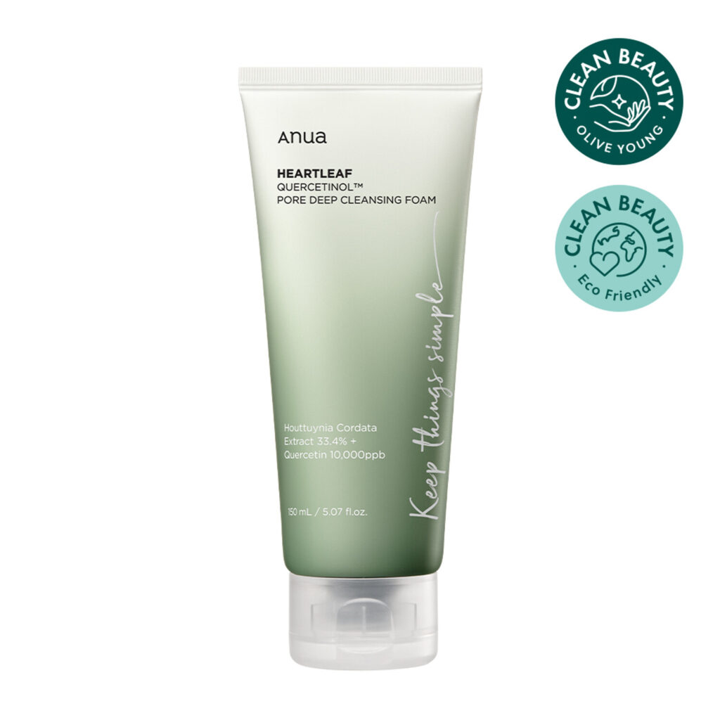 Anua Heartleaf Quercetinol Pore Deep Cleansing Foam